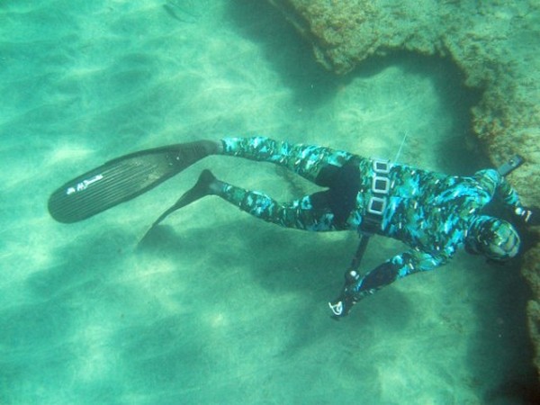 Pesca submarina en Cancún - inmersión en arrecife
