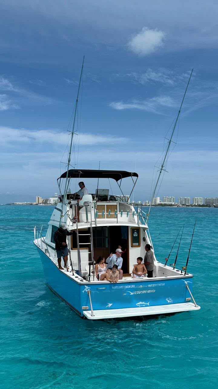 Yate Troler 40 para pesca deportiva privada en Cancún