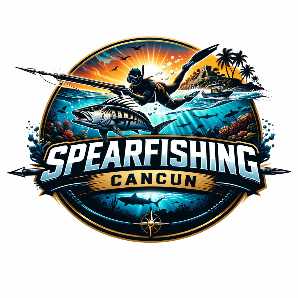 spearfishing in cancun logo